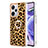 Coque Silicone Motif Fantaisie Souple Couleur Unie Etui Housse avec Support Bague Anneau YB2 pour Xiaomi Redmi Note 12 Explorer Petit