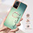 Coque Silicone Motif Fantaisie Souple Couleur Unie Etui Housse avec Support Bague Anneau YB2 pour Xiaomi Redmi Note 12S Petit