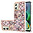 Coque Silicone Motif Fantaisie Souple Couleur Unie Etui Housse avec Support Bague Anneau YB3 pour Motorola Moto G54 5G Petit