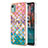 Coque Silicone Motif Fantaisie Souple Couleur Unie Etui Housse avec Support Bague Anneau YB3 pour Nokia C12 Petit