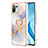 Coque Silicone Motif Fantaisie Souple Couleur Unie Etui Housse avec Support Bague Anneau YB3 pour Xiaomi Mi 11 Lite 5G NE Petit