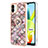 Coque Silicone Motif Fantaisie Souple Couleur Unie Etui Housse avec Support Bague Anneau YB3 pour Xiaomi Poco C50 Petit