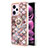 Coque Silicone Motif Fantaisie Souple Couleur Unie Etui Housse avec Support Bague Anneau YB3 pour Xiaomi Redmi Note 12 Pro 5G Petit