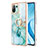 Coque Silicone Motif Fantaisie Souple Couleur Unie Etui Housse avec Support Bague Anneau YB5 pour Xiaomi Mi 11 Lite 4G Petit