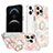 Coque Silicone Motif Fantaisie Souple Couleur Unie Etui Housse avec Support Bague Anneau YJ1 pour Apple iPhone 13 Pro Max Mixte