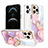 Coque Silicone Motif Fantaisie Souple Couleur Unie Etui Housse avec Support Bague Anneau YJ1 pour Apple iPhone 13 Pro Max Petit