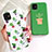 Coque Silicone Motif Fantaisie Souple Couleur Unie Etui Housse H02 pour Apple iPhone 11 Petit