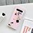 Coque Silicone Motif Fantaisie Souple Couleur Unie Etui Housse K01 pour Samsung Galaxy S10 Rose