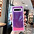 Coque Silicone Motif Fantaisie Souple Couleur Unie Etui Housse K02 pour Samsung Galaxy S10 5G Violet