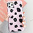 Coque Silicone Motif Fantaisie Souple Couleur Unie Etui Housse pour Apple iPhone 11 Pro Max Or Rose