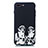 Coque Silicone Motif Fantaisie Souple Couleur Unie Etui Housse pour Apple iPhone 8 Plus Blanc