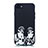 Coque Silicone Motif Fantaisie Souple Couleur Unie Etui Housse pour Apple iPhone SE (2020) Blanc