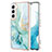 Coque Silicone Motif Fantaisie Souple Couleur Unie Etui Housse pour Samsung Galaxy S21 5G Petit