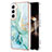 Coque Silicone Motif Fantaisie Souple Couleur Unie Etui Housse pour Samsung Galaxy S24 5G Petit