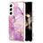 Coque Silicone Motif Fantaisie Souple Couleur Unie Etui Housse pour Samsung Galaxy S24 5G Petit