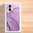 Coque Silicone Motif Fantaisie Souple Couleur Unie Etui Housse pour Xiaomi Mi 11i 5G Violet