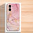 Coque Silicone Motif Fantaisie Souple Couleur Unie Etui Housse pour Xiaomi Poco F3 5G Rose