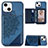 Coque Silicone Motif Fantaisie Souple Couleur Unie Etui Housse S01 pour Apple iPhone 13 Mini Petit