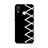 Coque Silicone Motif Fantaisie Souple Couleur Unie Etui Housse S01 pour Huawei P20 Lite Noir