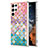 Coque Silicone Motif Fantaisie Souple Couleur Unie Etui Housse S01 pour Samsung Galaxy S21 Ultra 5G Petit