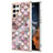 Coque Silicone Motif Fantaisie Souple Couleur Unie Etui Housse S01 pour Samsung Galaxy S21 Ultra 5G Petit