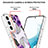 Coque Silicone Motif Fantaisie Souple Couleur Unie Etui Housse S01 pour Samsung Galaxy S22 5G Petit