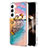 Coque Silicone Motif Fantaisie Souple Couleur Unie Etui Housse S01 pour Samsung Galaxy S24 5G Mixte