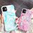 Coque Silicone Motif Fantaisie Souple Couleur Unie Etui Housse S02 pour Apple iPhone 11 Petit