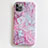 Coque Silicone Motif Fantaisie Souple Couleur Unie Etui Housse S02 pour Apple iPhone 11 Pro Max Mixte