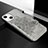 Coque Silicone Motif Fantaisie Souple Couleur Unie Etui Housse S02 pour Apple iPhone 13 Gris