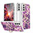 Coque Silicone Motif Fantaisie Souple Couleur Unie Etui Housse S02 pour Samsung Galaxy S21 5G Petit