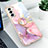 Coque Silicone Motif Fantaisie Souple Couleur Unie Etui Housse S02 pour Samsung Galaxy S23 5G Rose