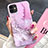 Coque Silicone Motif Fantaisie Souple Couleur Unie Etui Housse S03 pour Apple iPhone 11 Or Rose