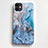 Coque Silicone Motif Fantaisie Souple Couleur Unie Etui Housse S03 pour Apple iPhone 11 Petit