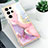 Coque Silicone Motif Fantaisie Souple Couleur Unie Etui Housse S03 pour Samsung Galaxy S21 Ultra 5G Petit