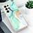 Coque Silicone Motif Fantaisie Souple Couleur Unie Etui Housse S03 pour Samsung Galaxy S21 Ultra 5G Petit