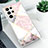 Coque Silicone Motif Fantaisie Souple Couleur Unie Etui Housse S03 pour Samsung Galaxy S21 Ultra 5G Petit