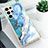 Coque Silicone Motif Fantaisie Souple Couleur Unie Etui Housse S03 pour Samsung Galaxy S22 Ultra 5G Petit