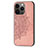 Coque Silicone Motif Fantaisie Souple Couleur Unie Etui Housse S05 pour Apple iPhone 13 Pro Max Petit