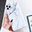 Coque Silicone Motif Fantaisie Souple Couleur Unie Etui Housse S10 pour Apple iPhone 11 Pro Blanc