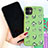 Coque Silicone Motif Fantaisie Souple Couleur Unie Etui Housse S14 pour Apple iPhone 11 Petit