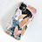 Coque Silicone Motif Fantaisie Souple Couleur Unie Etui Housse S15 pour Apple iPhone 11 Orange