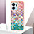 Coque Silicone Motif Fantaisie Souple Couleur Unie Etui Housse Y01B pour Huawei Honor X7a Colorful