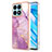 Coque Silicone Motif Fantaisie Souple Couleur Unie Etui Housse Y01B pour Huawei Honor X8a 4G Petit