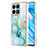 Coque Silicone Motif Fantaisie Souple Couleur Unie Etui Housse Y01B pour Huawei Honor X8a 4G Petit