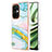 Coque Silicone Motif Fantaisie Souple Couleur Unie Etui Housse Y01B pour OnePlus Nord CE 3 5G Colorful