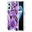 Coque Silicone Motif Fantaisie Souple Couleur Unie Etui Housse Y01B pour Oppo A96 4G Petit