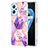 Coque Silicone Motif Fantaisie Souple Couleur Unie Etui Housse Y01B pour Oppo A96 4G Petit