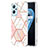 Coque Silicone Motif Fantaisie Souple Couleur Unie Etui Housse Y01B pour Oppo A96 4G Petit