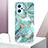 Coque Silicone Motif Fantaisie Souple Couleur Unie Etui Housse Y01B pour Oppo A96 4G Petit